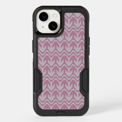 Pastel Purple and Blue Double Wave Pattern OtterBox iPhone 14 Case