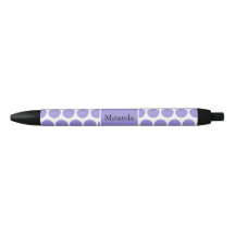 Pastel Purple Circles and Rectagle