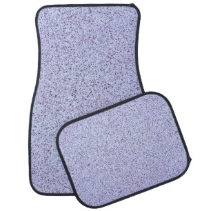 Pastel Purple Concrete Texture Car Floor Mat