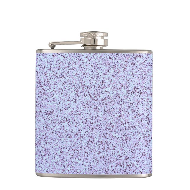 Pastel Purple Concrete Texture Flask (Front)