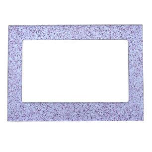 Pastel Purple Concrete Texture Magnetic Frame