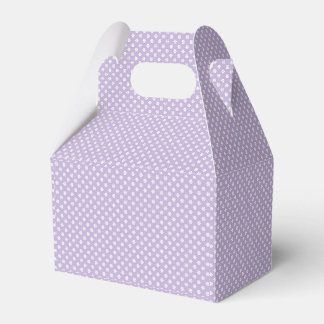 Pastel Purple Daisies for Spring and Baby Gifts Favor Boxes
