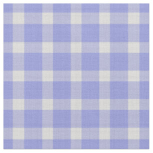 Pastel Purple Gingham Plaid Fabric