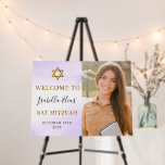 Pastel Purple Gold Bat Mitzvah Welcome Photo Foam Board<br><div class="desc">Pastel Purple Gold Bat Mitzvah Welcome Photo Foam Board</div>