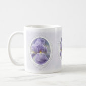 Pastel Purple Iris Mother's Day Mug (Left)