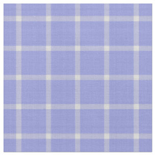 Pastel Purple Large Gingham Plaid Fabric