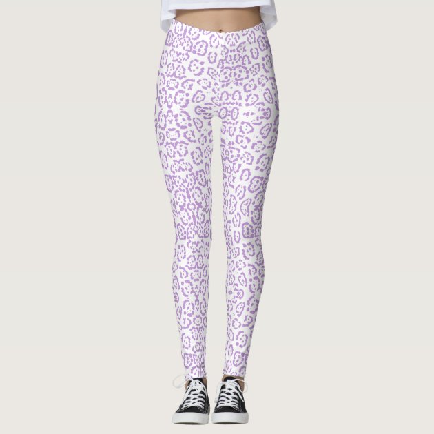 purple leopard leggings