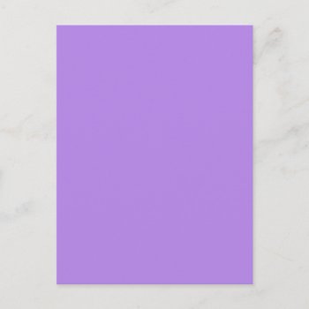 Pastel Purple Light (solid Color) ~ Postcard by TheWhippingPost at Zazzle
