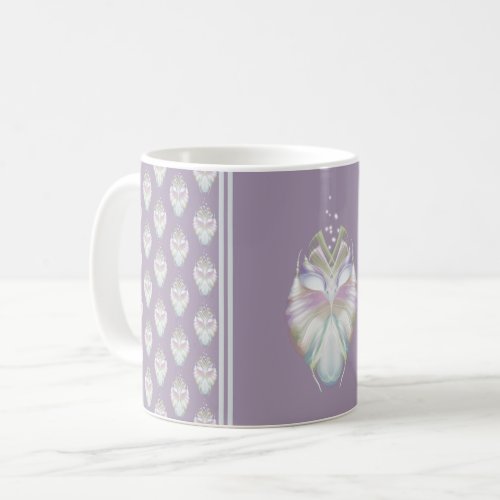 Pastel Purple Oracle Owl Coffee Mug