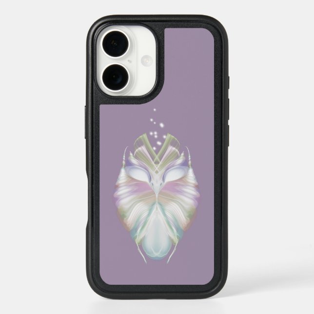 Pastel Purple Oracle Owl Otterbox iPhone Case (Back)