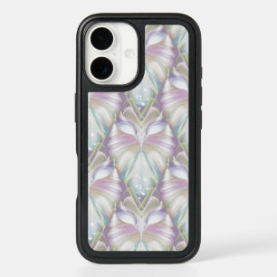 Pastel Purple Oracle Owl Pattern iPhone 16 Case
