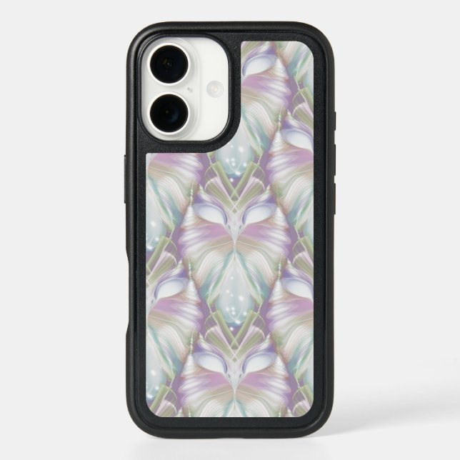 Pastel Purple Oracle Owl Pattern Otterbox iPhone Case (Back)