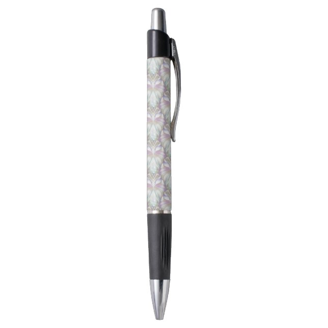 Pastel Purple Oracle Owl Pattern Pen (Bottom (Vertical))