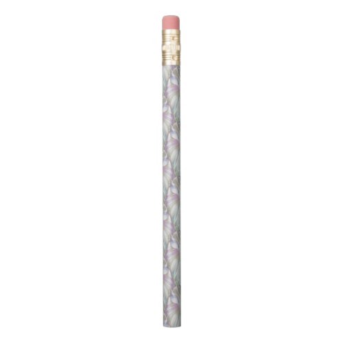 Pastel Purple Oracle Owl Pattern Pencil