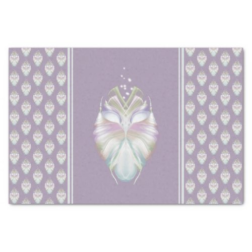 Pastel Purple Oracle Owl Tissue Paper