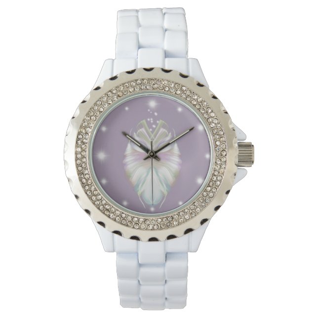 Pastel Purple Oracle Owl Watch (Front)