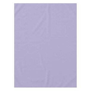 Pastel Purple Solid Color Pantone Lavender 15-3817 Tablecloth