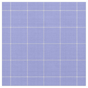Pastel Purple Windowpane Gingham Plaid Fabric