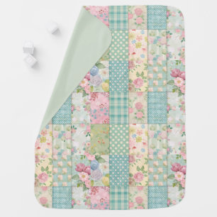 Pastel Quilt Baby Blanket