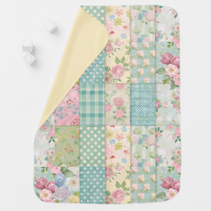 Pastel Quilt Baby Blanket