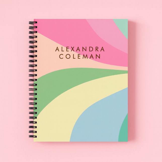 Pastel Rainbow Aesthetic  Notebook (Creator Uploaded)
