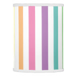 Pastel Rainbow And White Stripes Pattern Lamp Shade at Zazzle