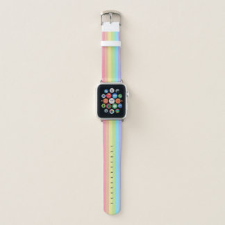 Pastel Rainbow Apple Watch Band