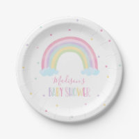 Pastel Rainbow Baby Shower