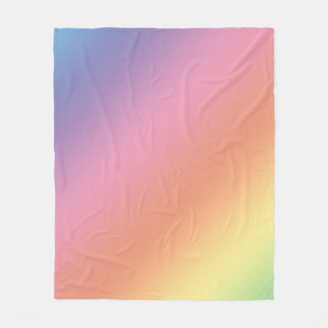 Pastel Rainbow Blanket (Front)