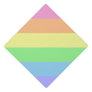 Pastel Rainbow cap topper