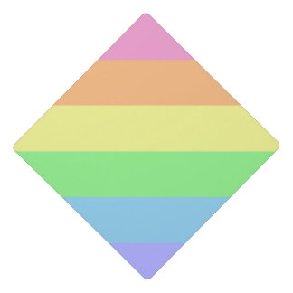 Pastel Rainbow cap topper