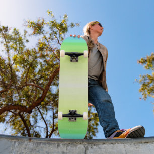 Pastel Rainbow Colorful Abstract Gradient Ombre Skateboard