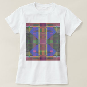 Pastel Rainbow Colorful Geometric T-Shirt