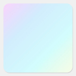 PASTEL RAINBOW COLORFUL GRADIENTS BACKGROUNDS WALL SQUARE STICKER