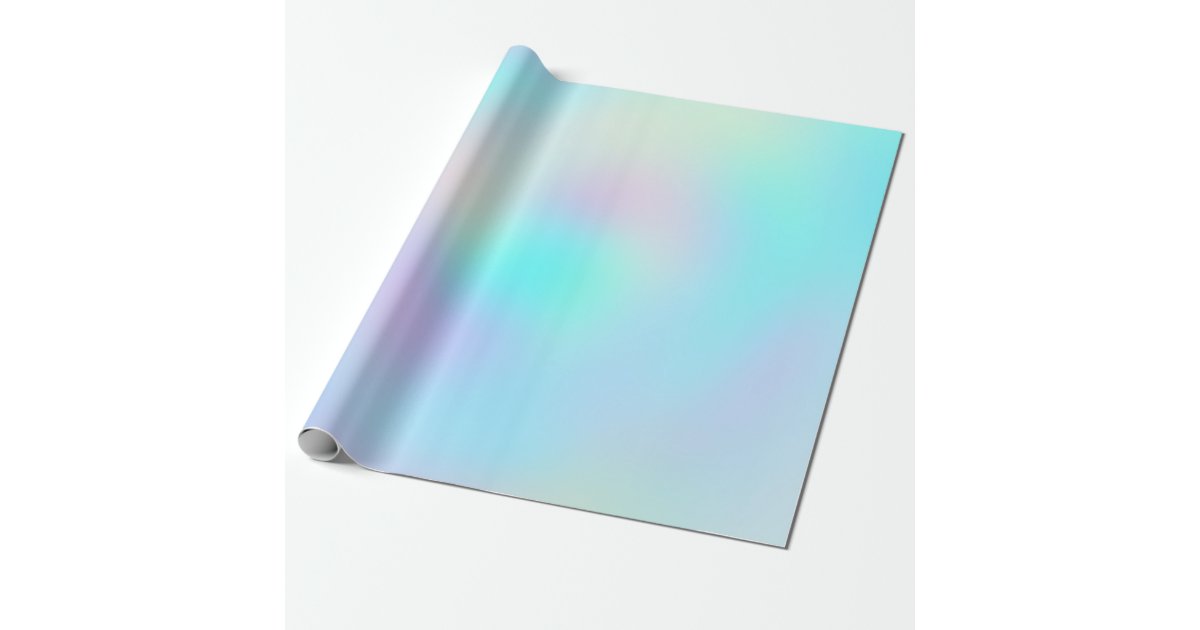 Pastel Rainbow Colors Abstract Blur Gradient Ombre Wrapping Paper Zazzle