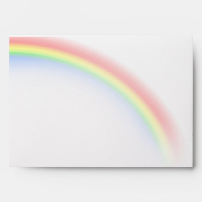 Pastel Rainbow Envelope (Front)