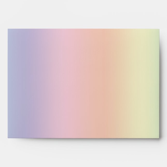 Pastel Rainbow Envelopes (Front)