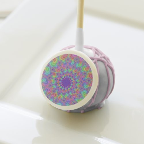 Pastel Rainbow Eye Cake Pops