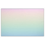Pastel rainbow fabric