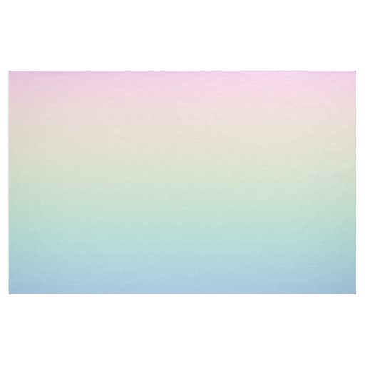 Pastel rainbow fabric