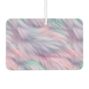 Pastel Rainbow Fur Air Freshener