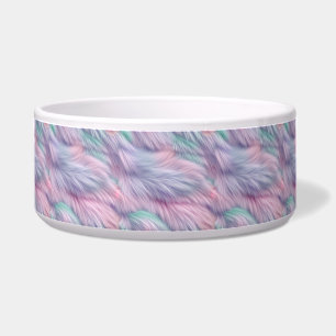 Pastel Rainbow Fur Bowl