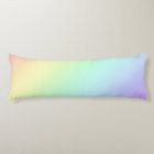 Pastel Rainbow Gradient Body Pillow