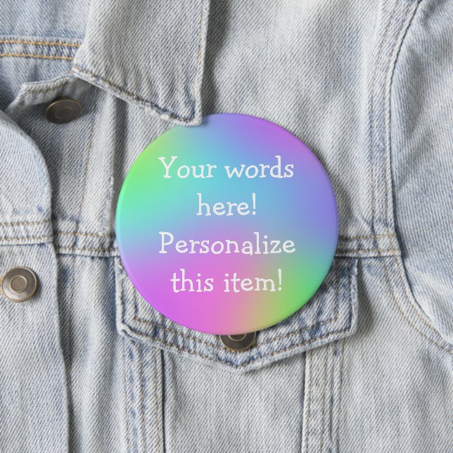 Pastel Rainbow Gradient Button (In Situ)
