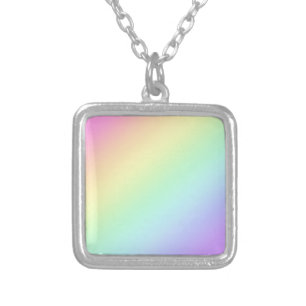 Pastel Rainbow Gradient Necklace