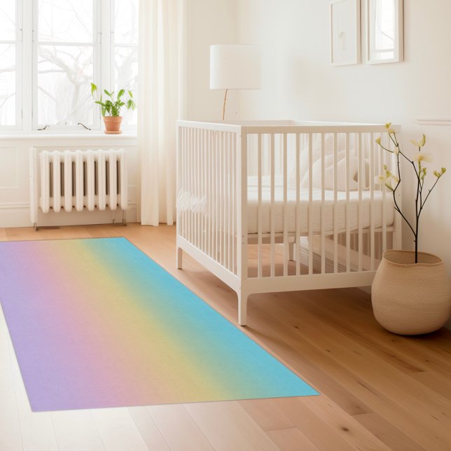 Pastel Rainbow Gradient  Rug (Creator Uploaded)