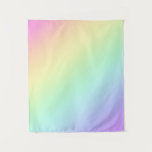 Pastel Rainbow Gradient Tapestry