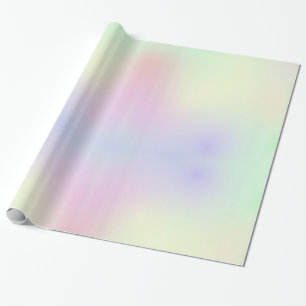 Pastel Rainbow Gradient Wrapping Paper