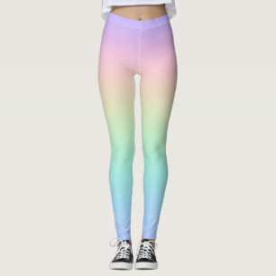 Pastel rainbow leggings