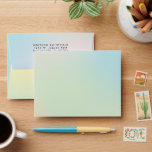Pastel Rainbow Leopard Print Stationery Envelope<br><div class="desc">This pretty, pastel gradient envelope features a modern leopard pattern printed liner with sans serif type return address to make this personalized envelope a fun choice for a vibrant woman that can't get enough of animal print and seamlessly coordinates with the matching personal stationery cards to create a chic set...</div>
